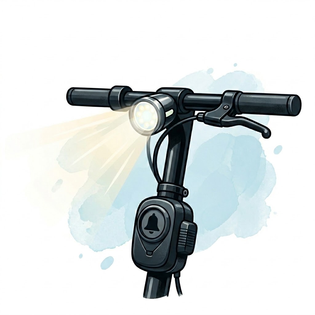 LED přední světlo