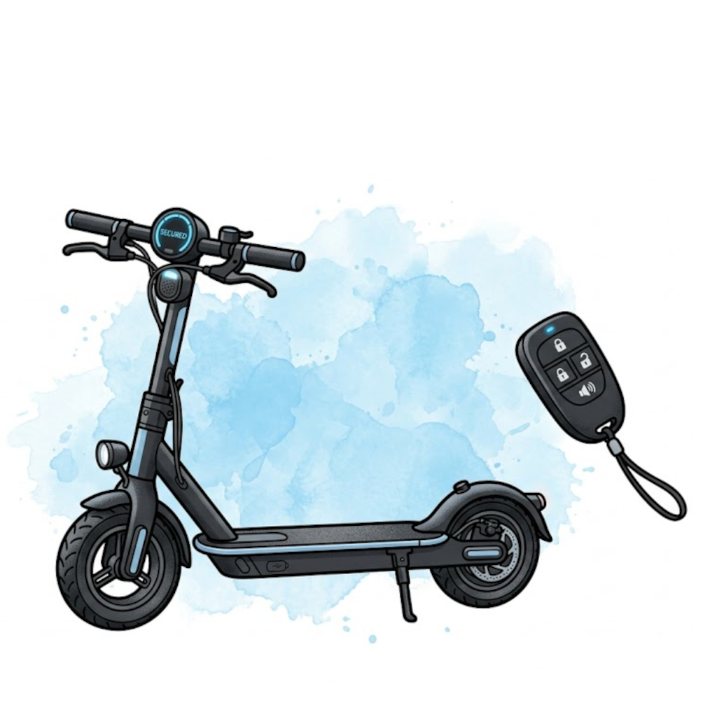 Alarm na koloběžku